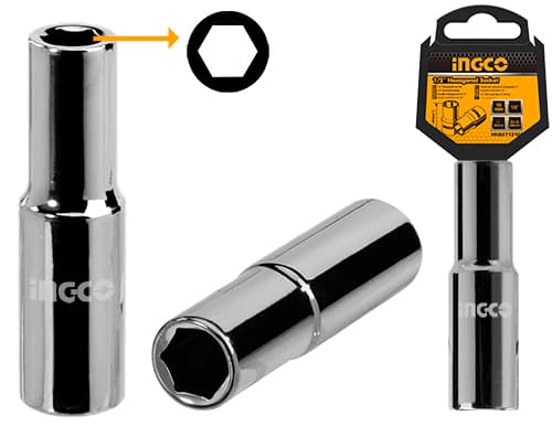 Ingco HHAST12173L 1/2" Deep Hexagonal Socket