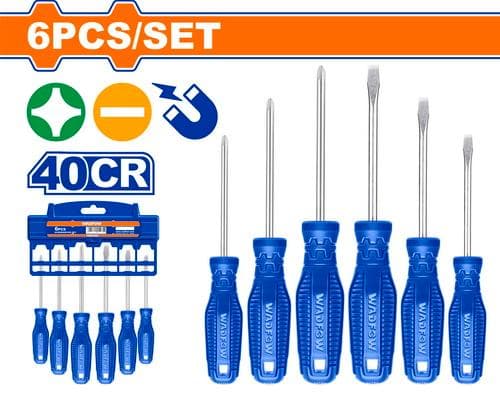 Wadfow WSS2206 6 Pcs Screwdriver Set