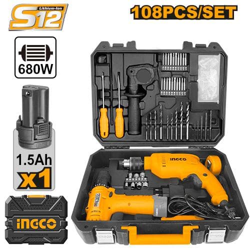 Ingco HKTHP11081 108 Pcs Tools Set
