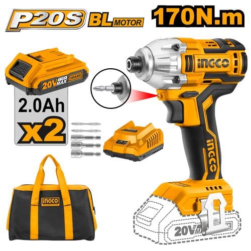 Ingco CIRLI2002 Cordless Impact Driver