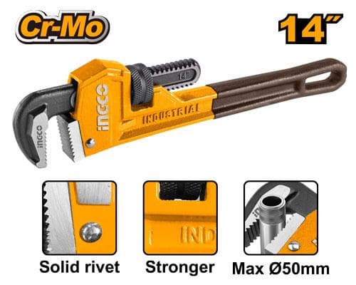Ingco HPW0814 Pipe Wrench