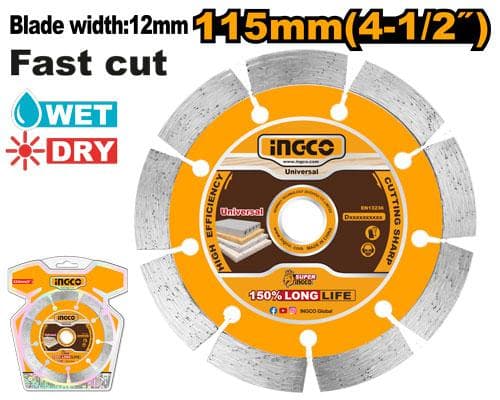 Ingco DMD0111513 Dry Diamond Disc