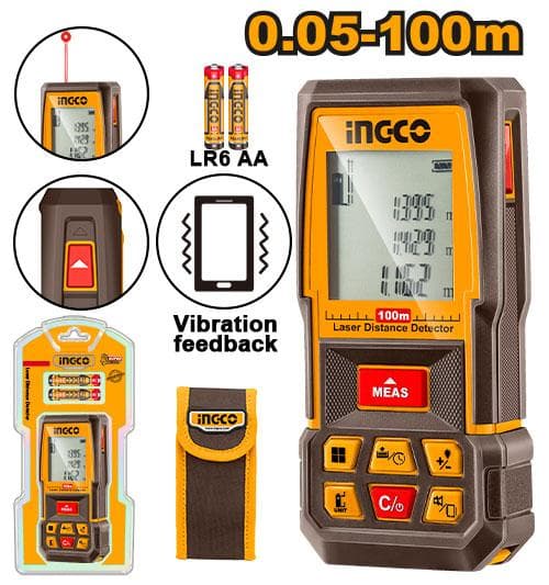 Ingco HLDD1008 Laser Distance Detector