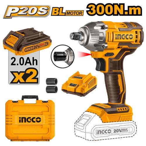 Ingco CIWLI2038 Cordless Impact Wrench