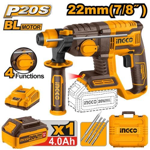 Ingco CRHLI202081 Cordless Rotary Hammer