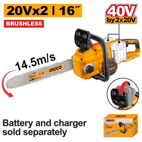 Ingco CGSLI40168 Cordless Chain Saw