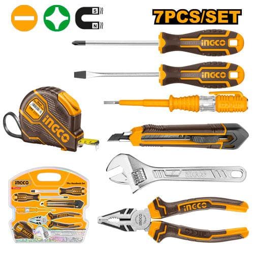 Ingco HKTH10807 7 Pcs Hand Tools Set