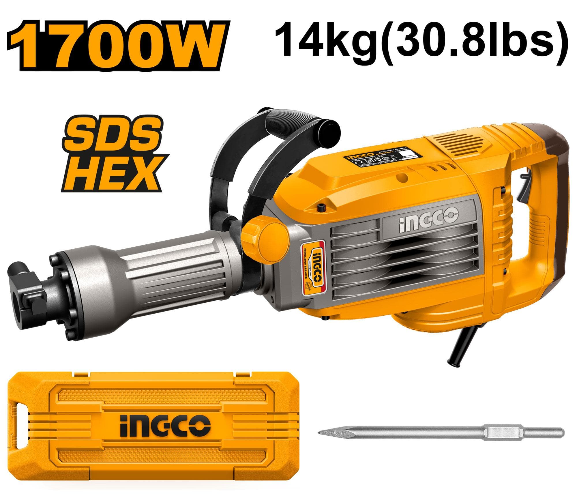 Ingco PDB170068 Demolition Breaker