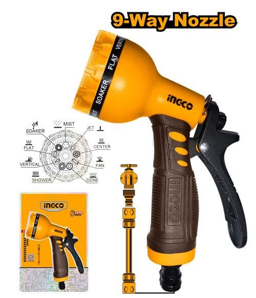 Ingco HWSG092 Plastic Trigger Nozzle