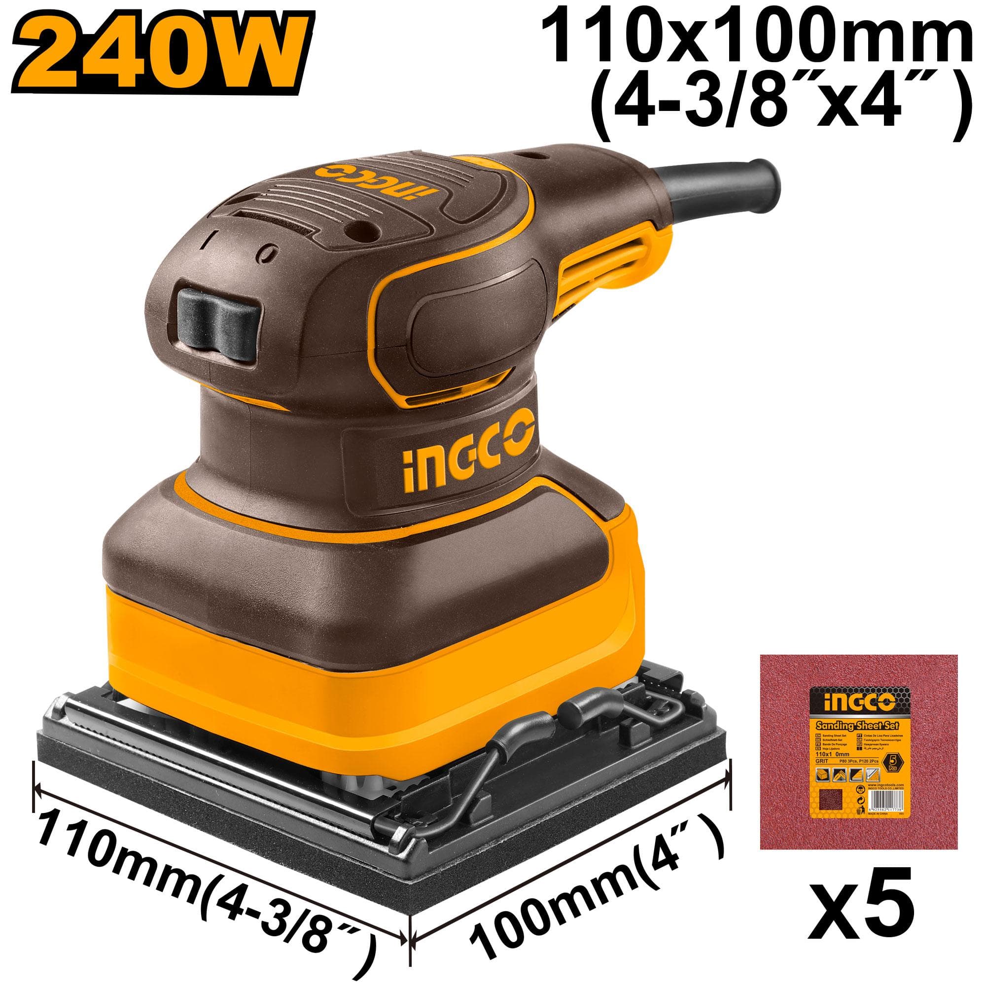 Ingco PS2416 Palm Sander
