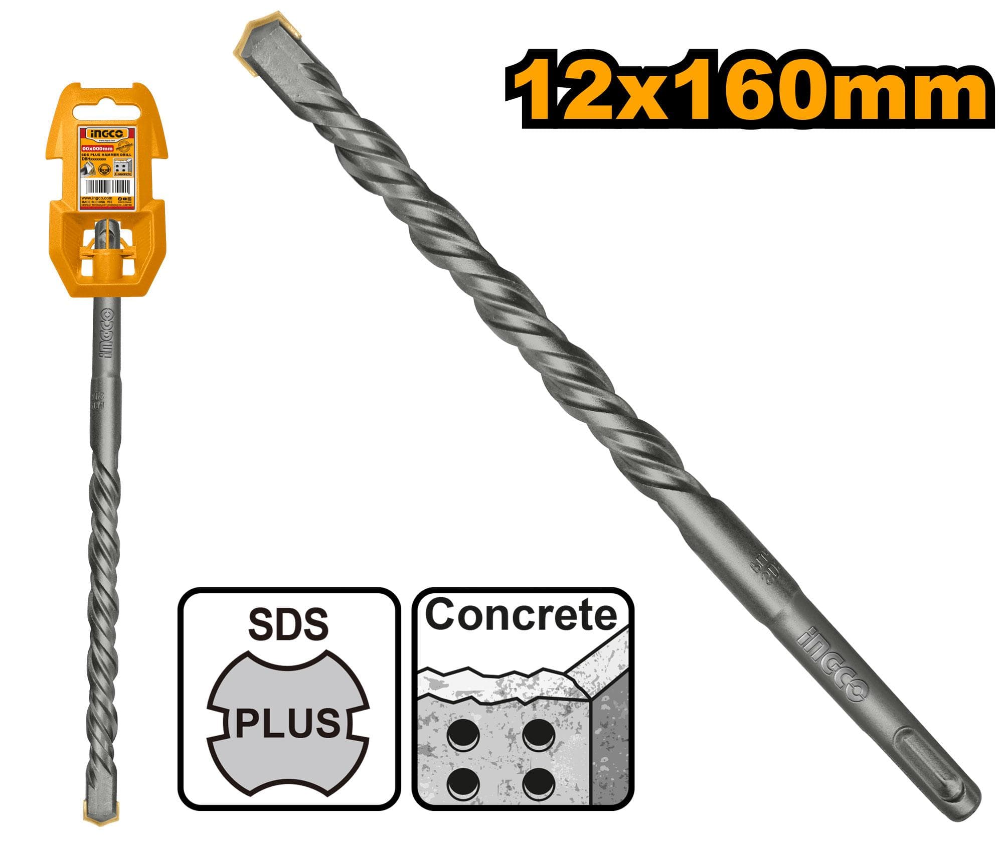 Ingco DBH1211201 Sds Plus Hammer Drill