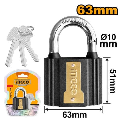 Ingco DIPL0601 Iron Padlock