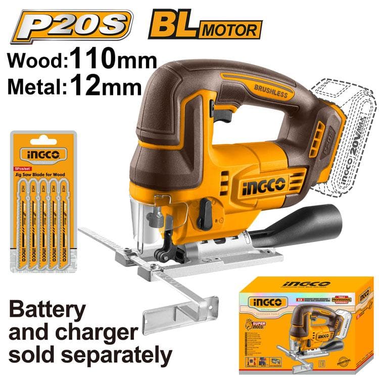 Ingco CJSLI1008 Cordless Jig Saw