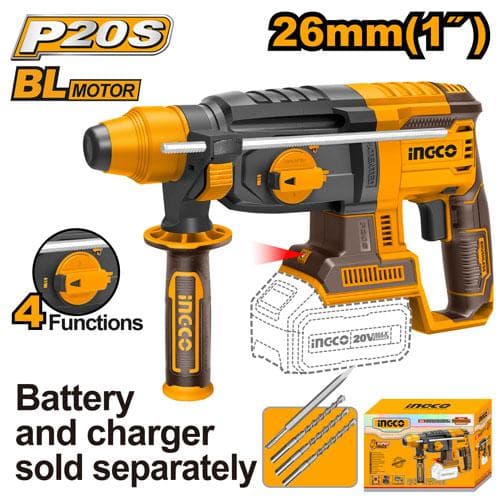 Ingco CRHLI20228 Cordless Rotary Hammer