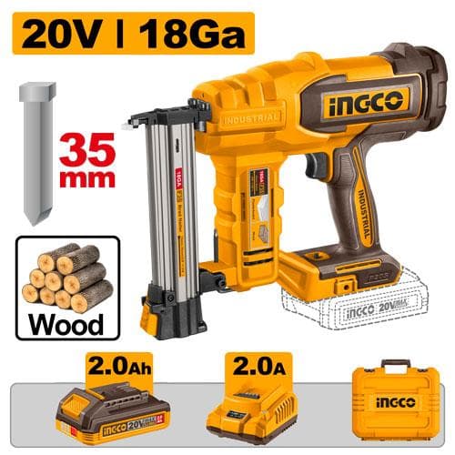 Ingco CBNLI2008 Cordless Brad Nailer