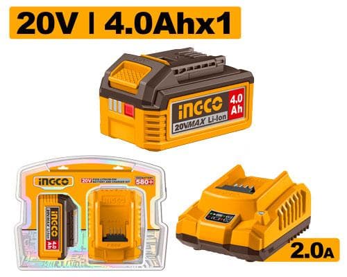 Ingco FBCPK1012 Lithium-ion Battery And Charger Kit