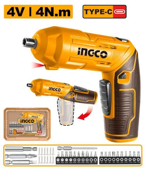 Ingco CSDLI04425 Cordless Screwdriver