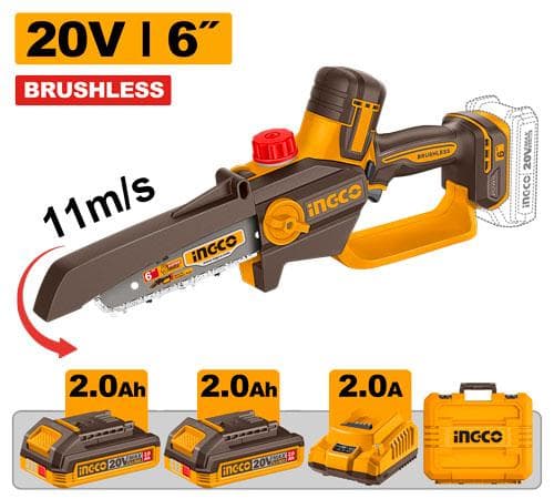 Ingco CGSLI20662 Cordless Pruner Saw