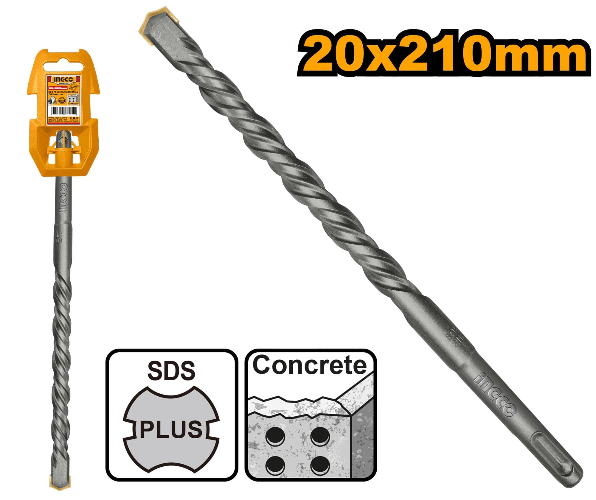Ingco DBH1212001 Sds Plus Hammer Drill