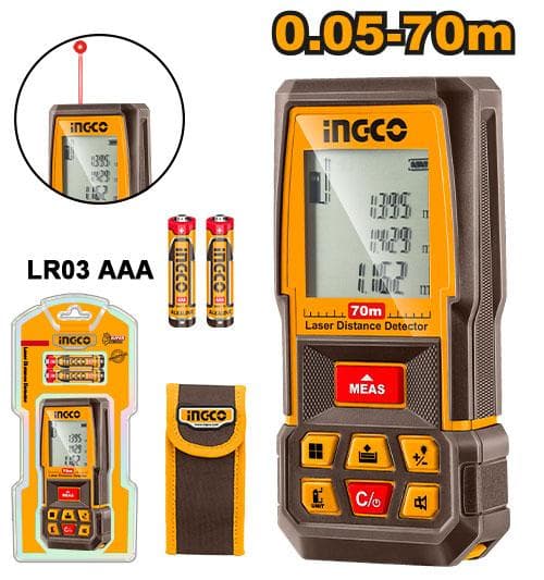 Ingco HLDD0708 Laser Distance Detector
