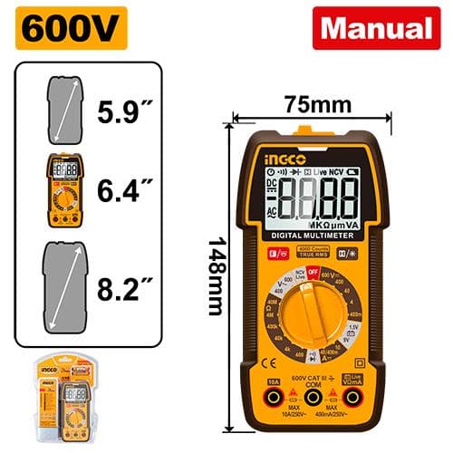 Ingco DM36002 Digital Multimeter