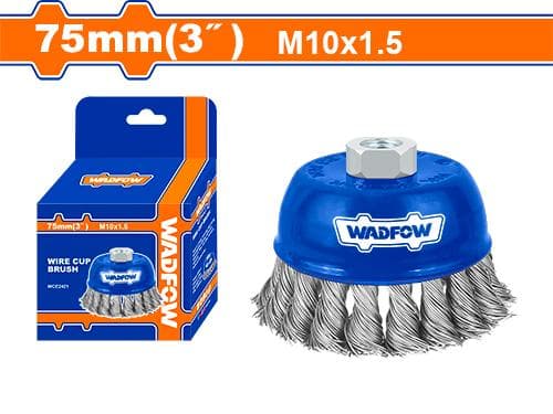 Wadfow WCE2421 Wire Cup Brush
